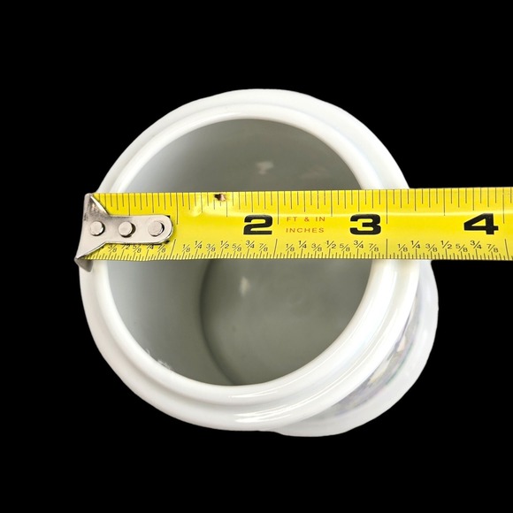 Jorinde Binder lidded Stash Jar Fantasy Couple Cats Birds West Germany Vtg 60s - Picture 11 of 11